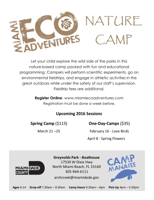 Spring Camp Flyer 2016